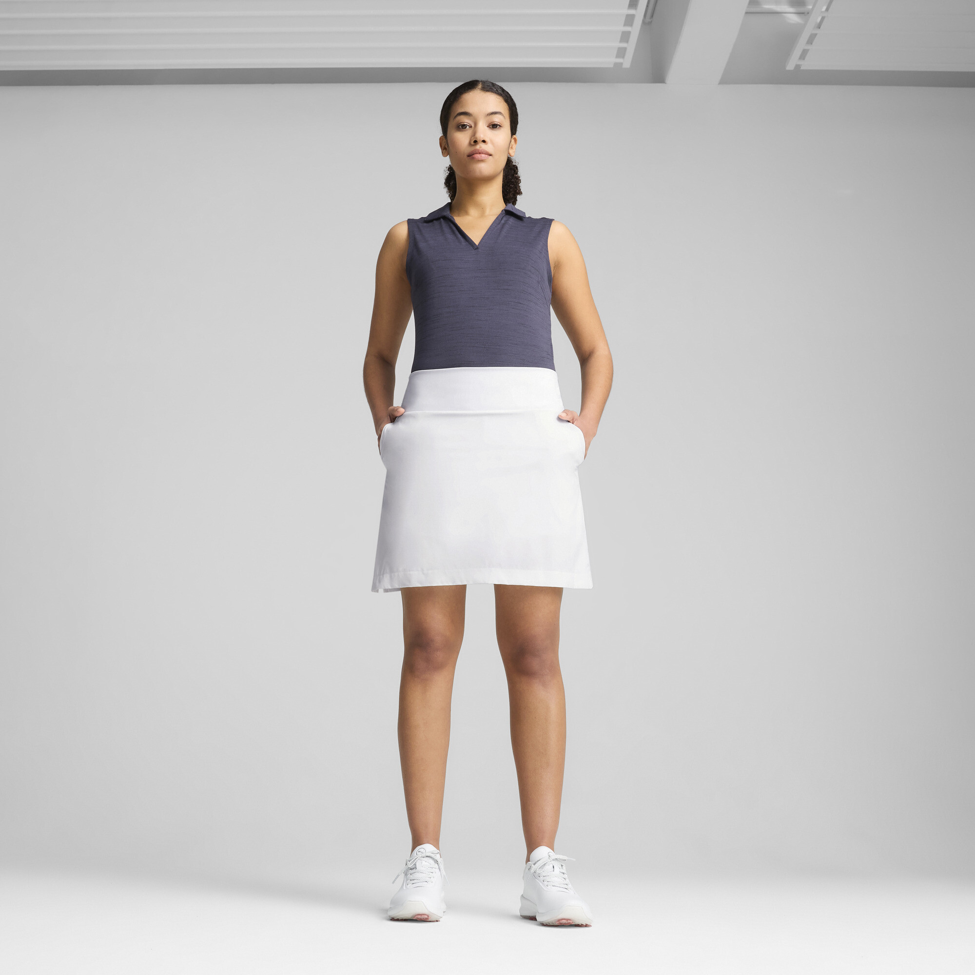 PUMA Blake golfrok voor Dames, Wit, Maat XL thumbnail 4