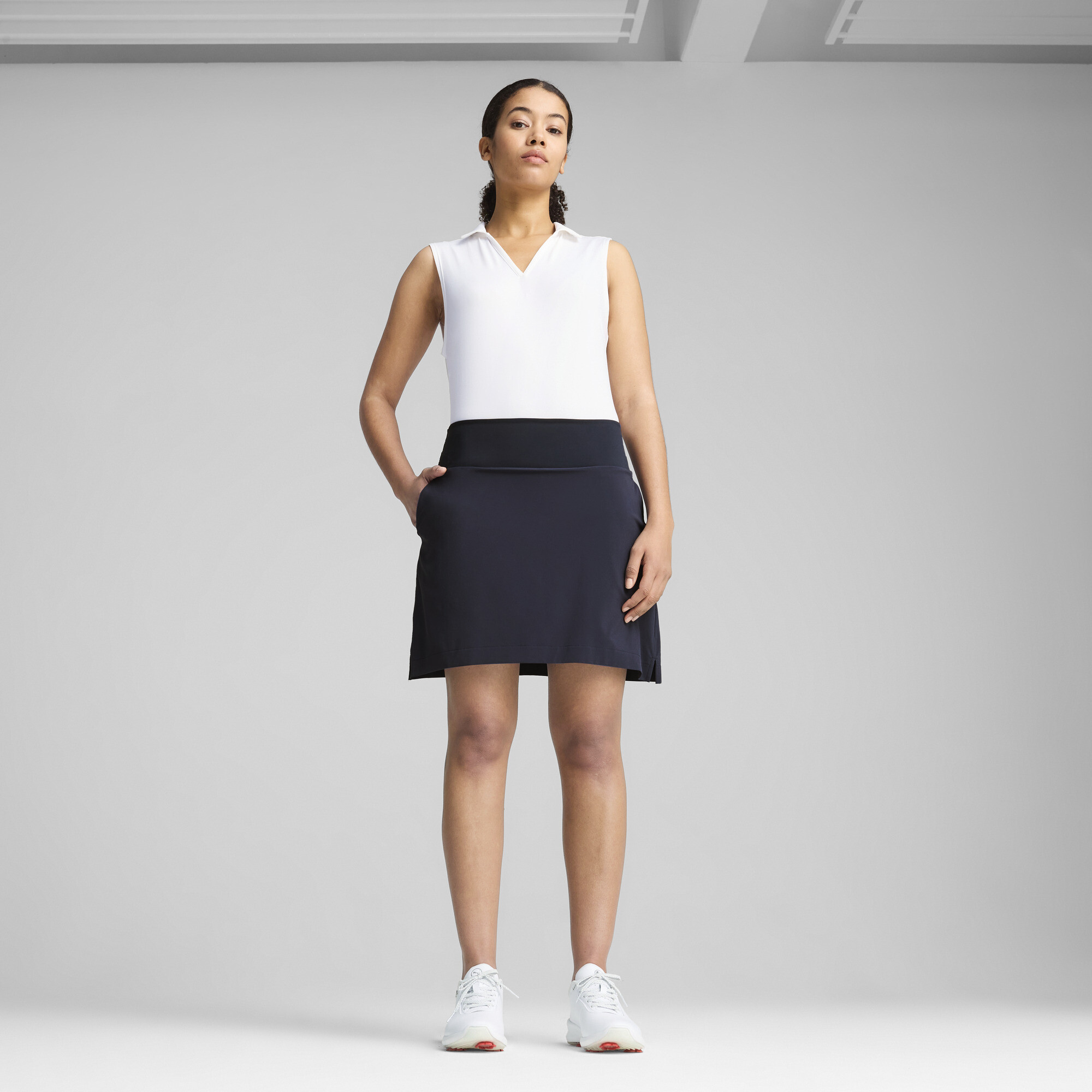 PUMA Blake golfrok voor Dames, Blauw, Maat M thumbnail 4