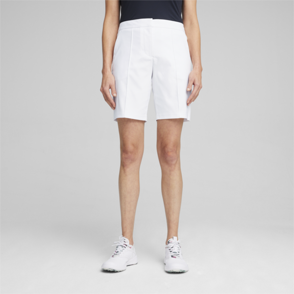 W Costa 8.5" Women's Golf Shorts, White Glow, large-ZAF