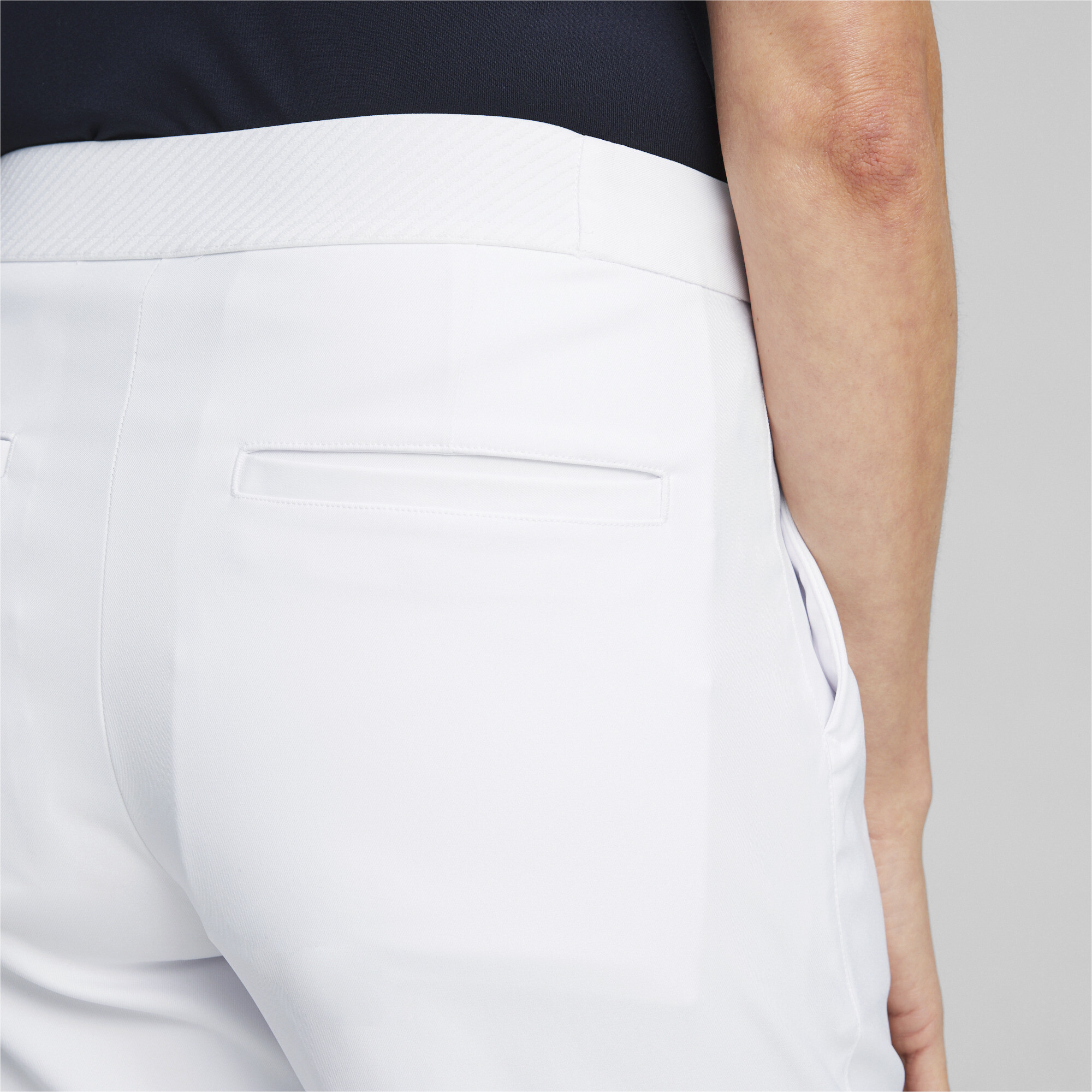 PUMA W Costa 8.5"golfshort voor Dames, Wit, Maat XL thumbnail 4