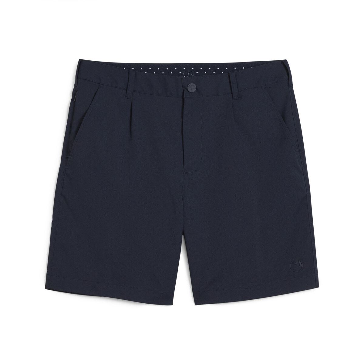 PUMA x ARNOLD PALMER Men's Pleated Golf Shorts in Deep Navy, 34