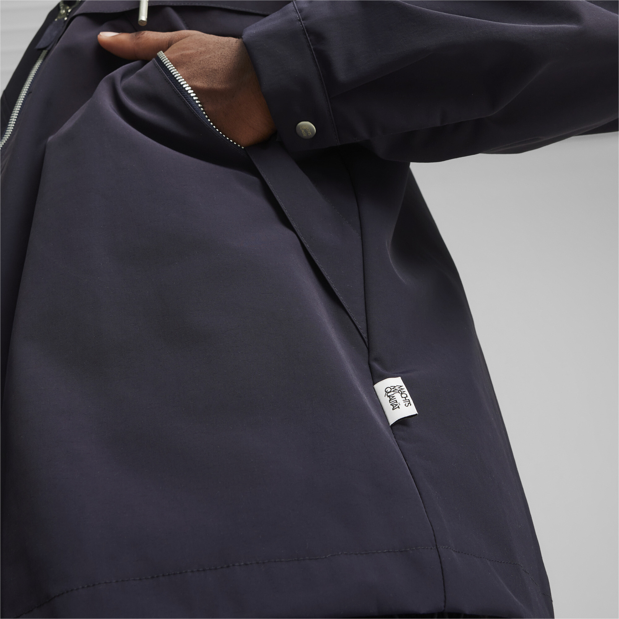 Men's Puma MMQ Jacket, Blue, Size L, Clothing