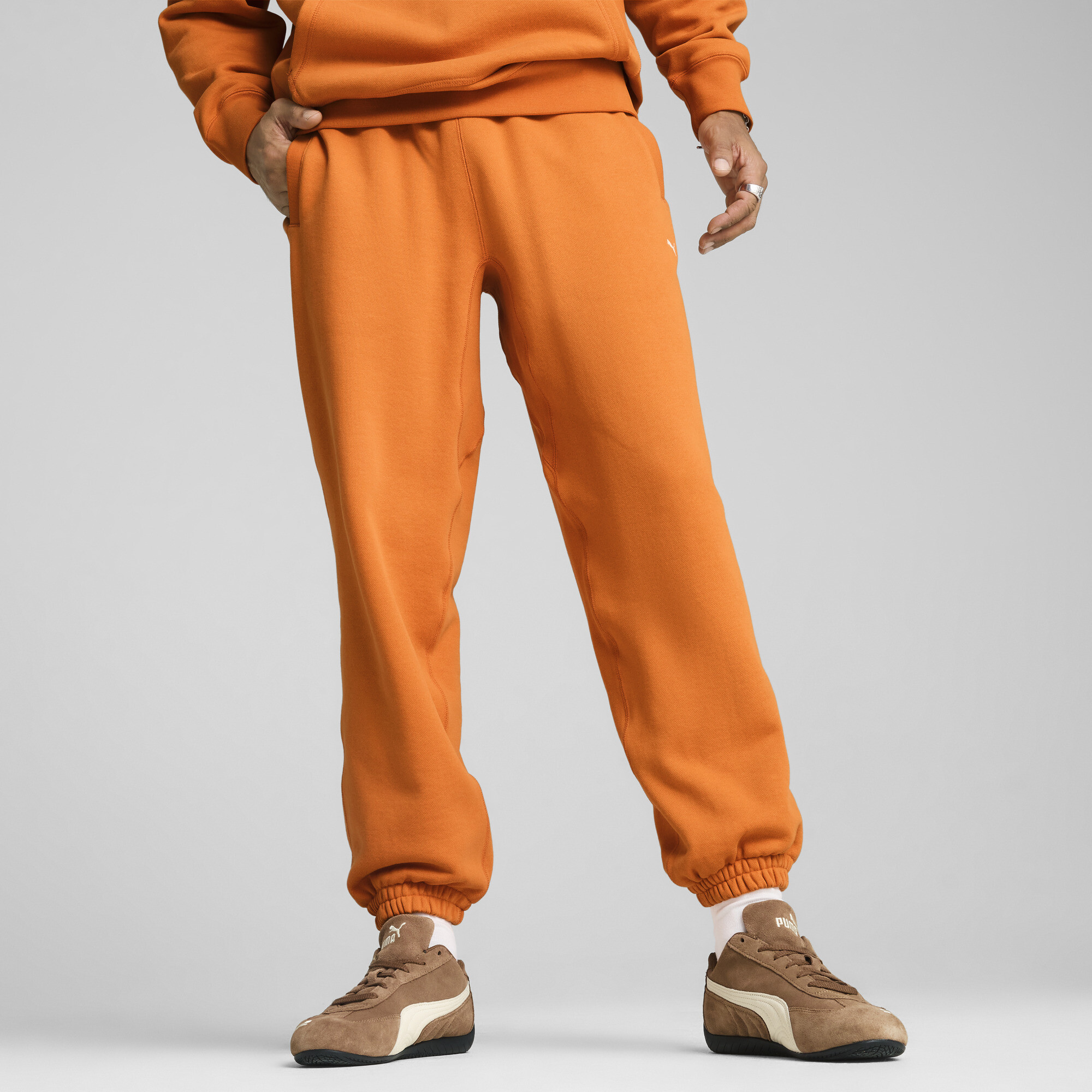 Puma MMQ Jogginghose Für Herren | Mit Plain | Maple Syrup | Größe: S