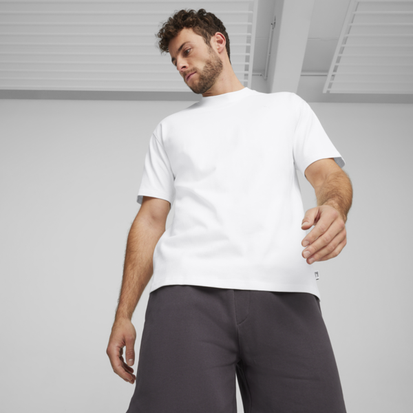 MMQ Tee, PUMA White, large-MEX
