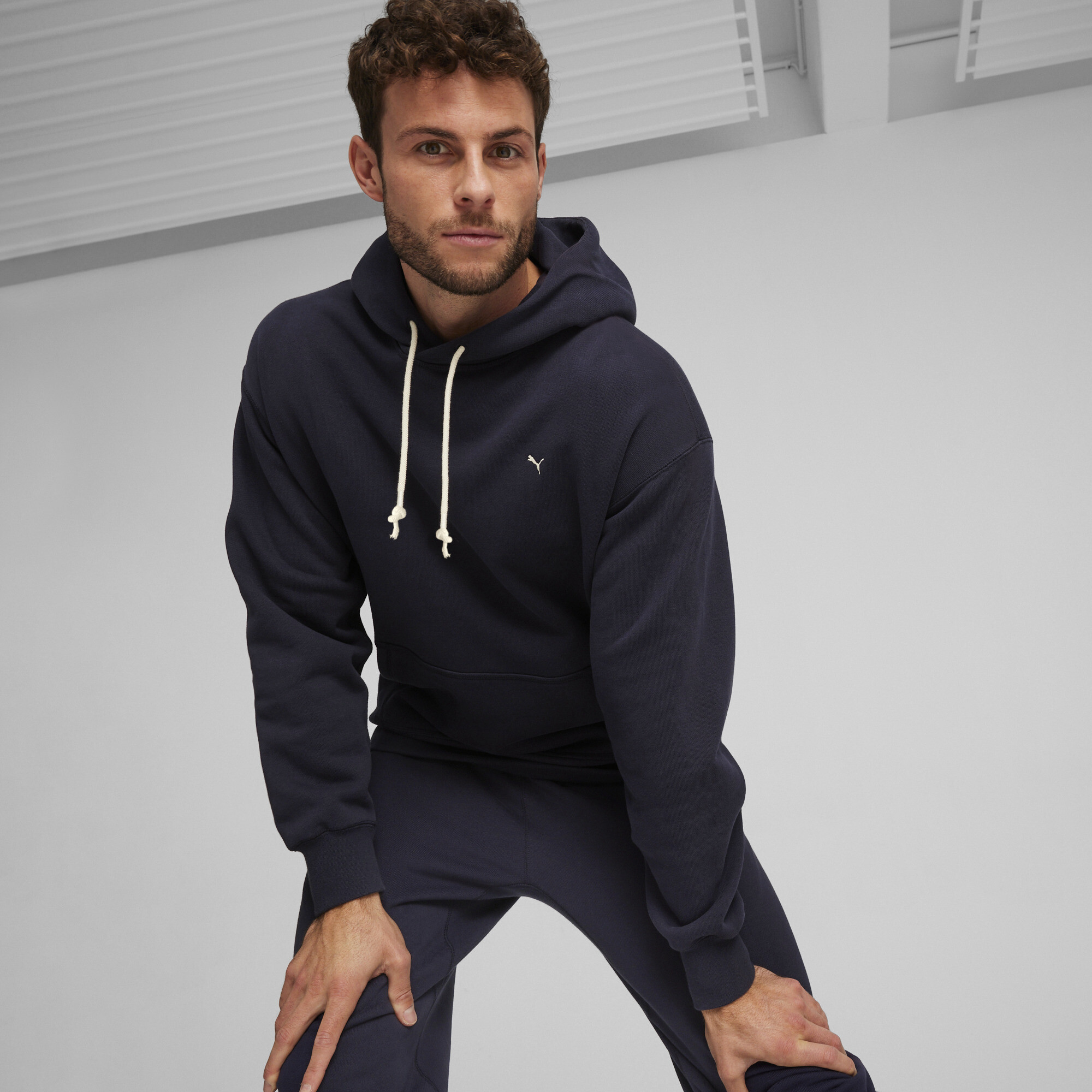 Puma MMQ Hoodie Für Herren | Mit Plain | New Navy | Größe: XL