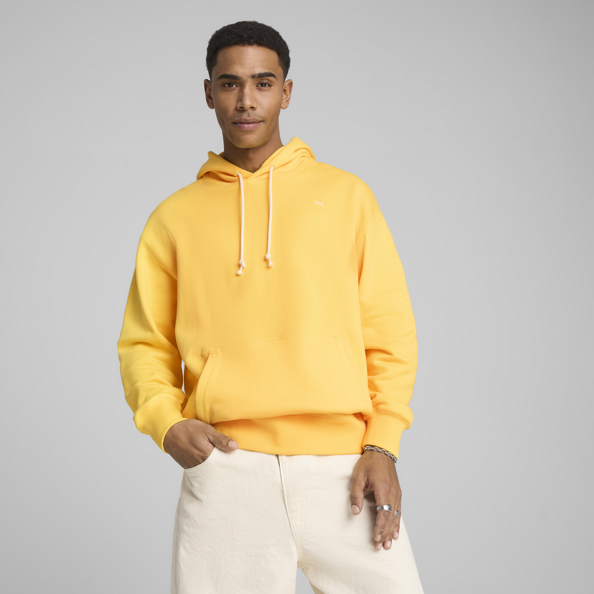 Puma Mmq Men's Hoodie In Yellow