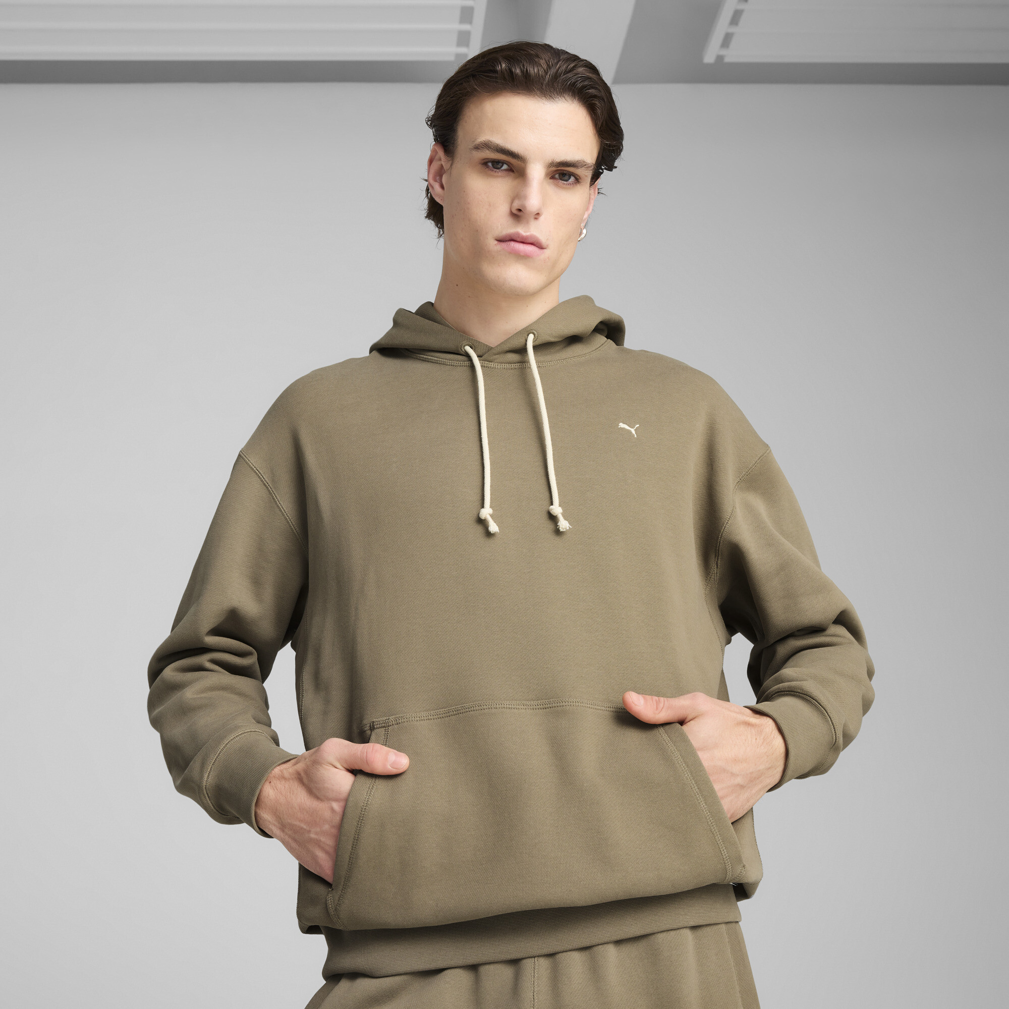 Puma MMQ Hoodie Für Herren | Mit Plain | Velvet Moss | Größe: XXL