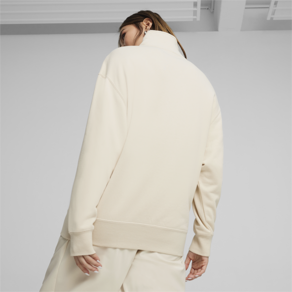 YONA Half-zip Sweatshirt, Alpine Snow, large-ZAF