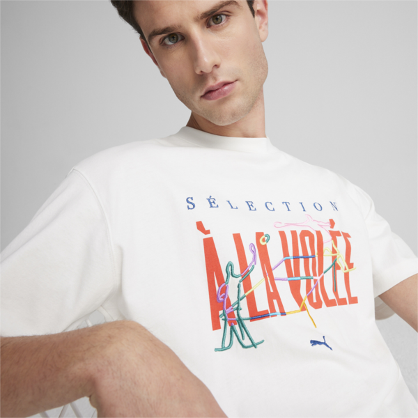 Remera House of Graphics À LA VOLÉE, PUMA White, large-ARG
