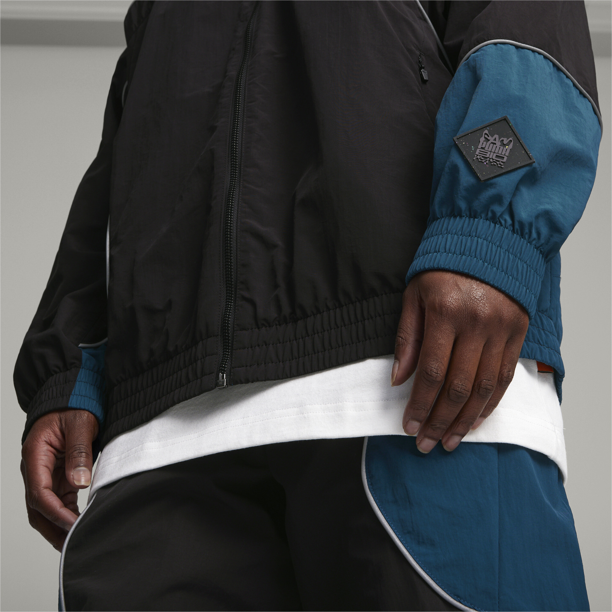 Men's PUMA X PERKS AND MINI Track Jacket In Black, Size Small