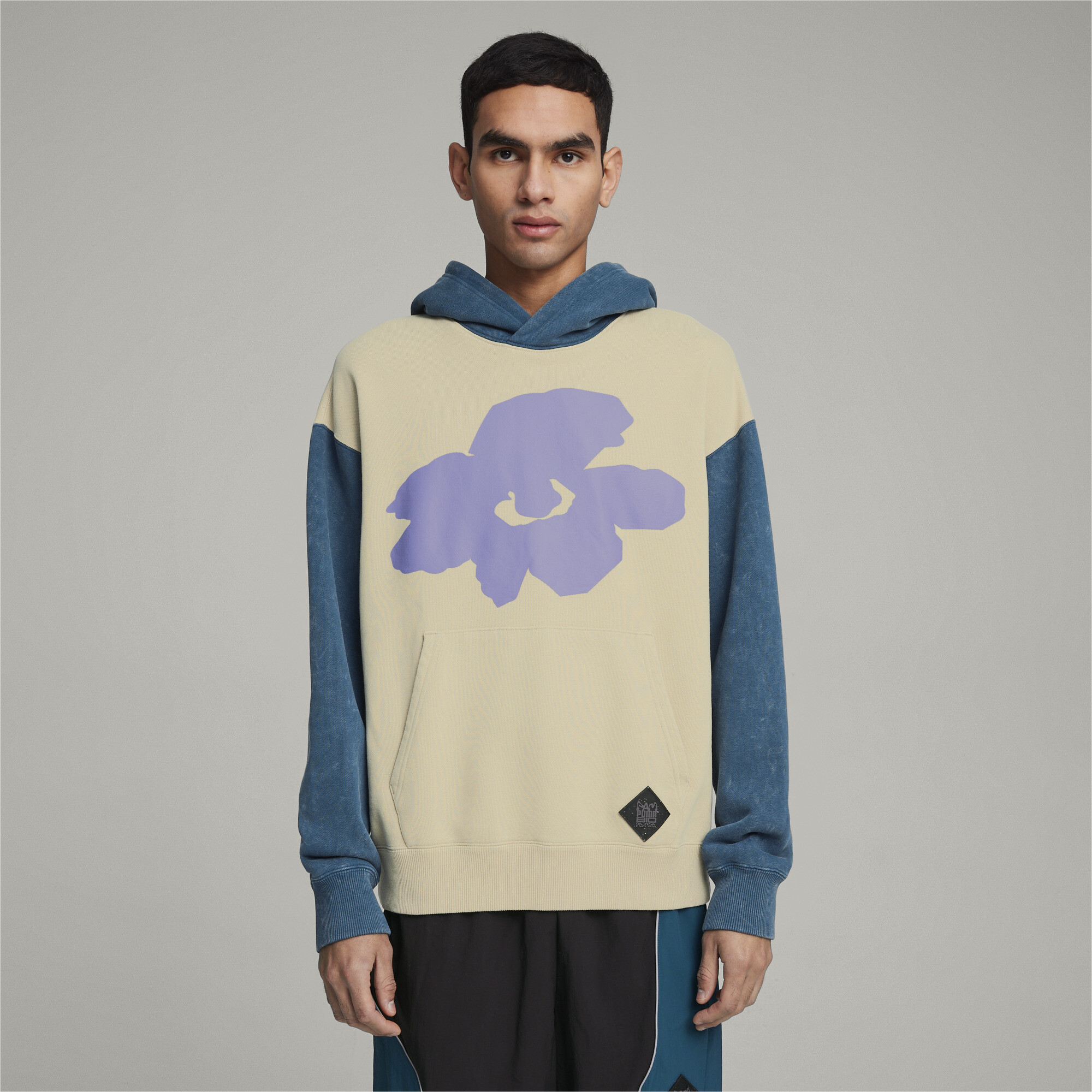 Beige puma hoodie outlet