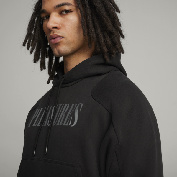 PUMA x PLEASURES Hoodie, PUMA Black, large-ZAF