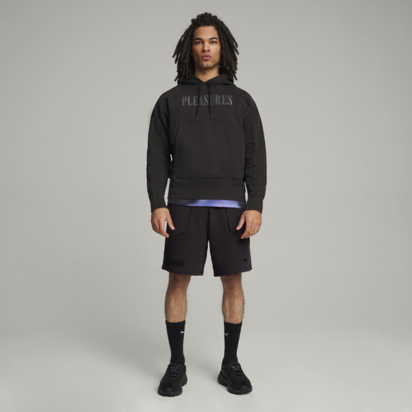 PUMA x PLEASURES Hoodie, PUMA Black, large-ZAF