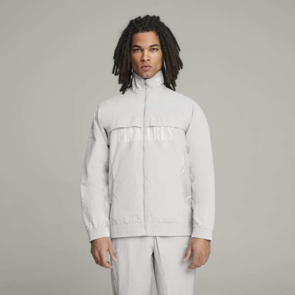 Campera para hombre PUMA x PLEASURES, Glacial Gray, large-ARG