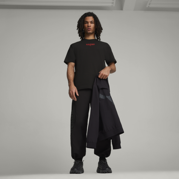 Remera PUMA x PLEASURES, PUMA Black, large-ARG