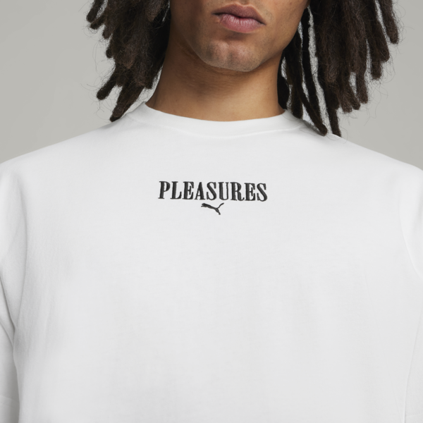 Remera PUMA x PLEASURES, PUMA White, large-ARG
