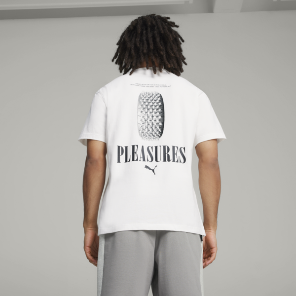 Remera PUMA x PLEASURES, PUMA White, large-ARG