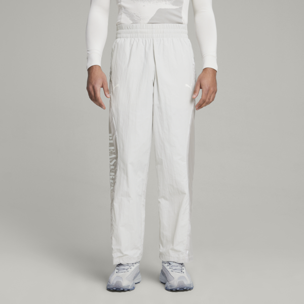 PUMA x PLEASURES Men's Track Pants, Glacial Gray, large-ZAF