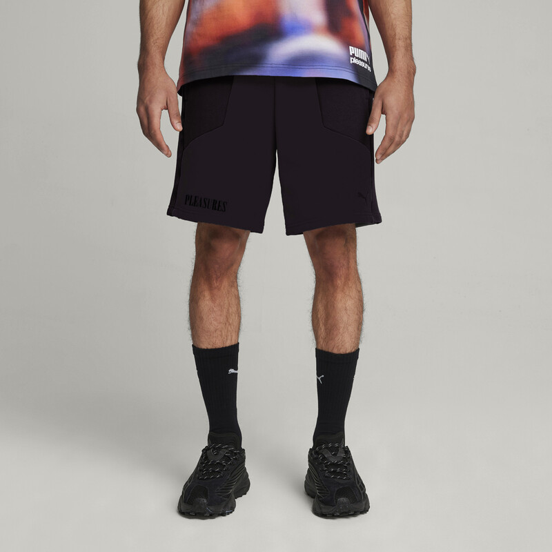 Men's PUMA X PLEASURES Shorts in Black size M