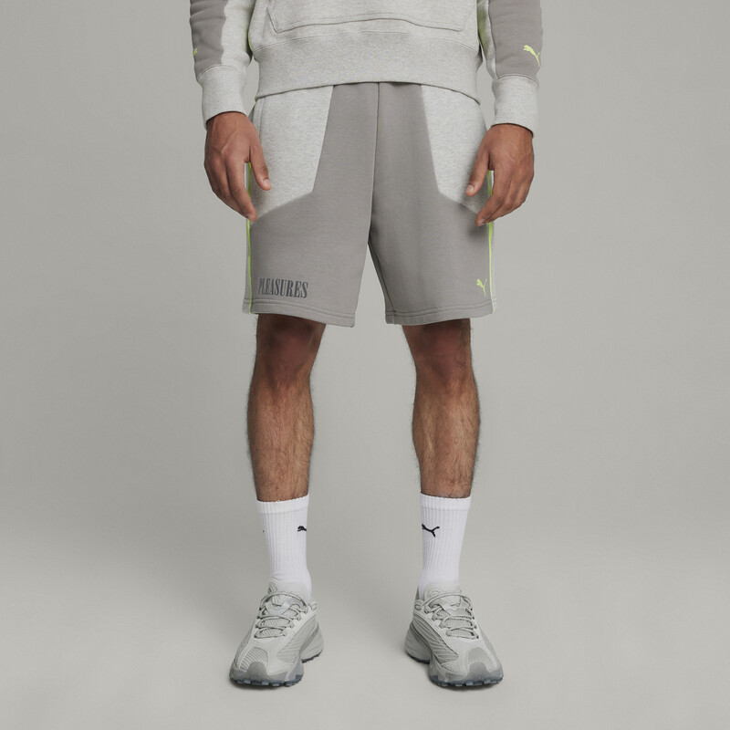 Men's PUMA X PLEASURES Shorts in Gray size L