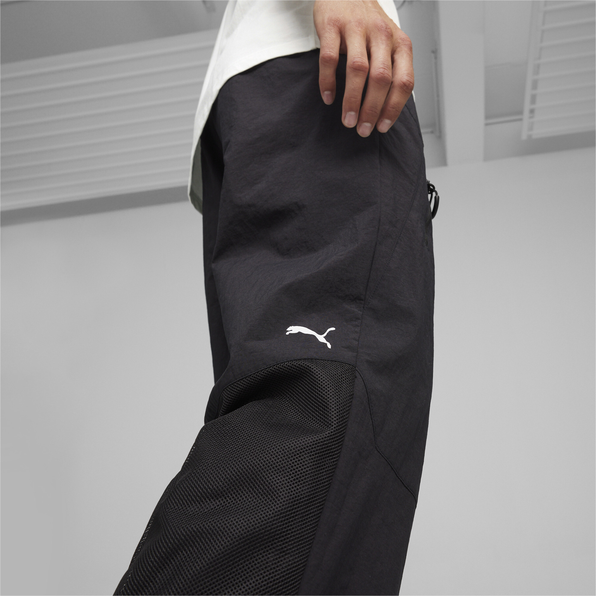Men's PUMA BMW M Motorsport Motorsports Statement Pants In Black, Size XL
