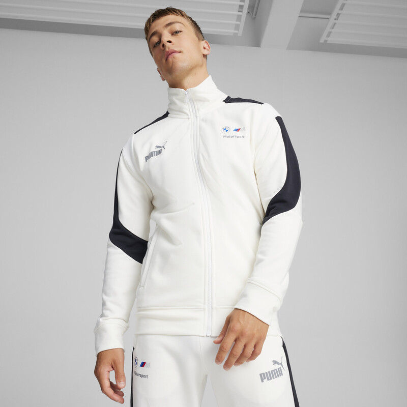 Men's PUMA BMW M Motorsport MT7+ Sweat Jacket in White size L | PUMA ...