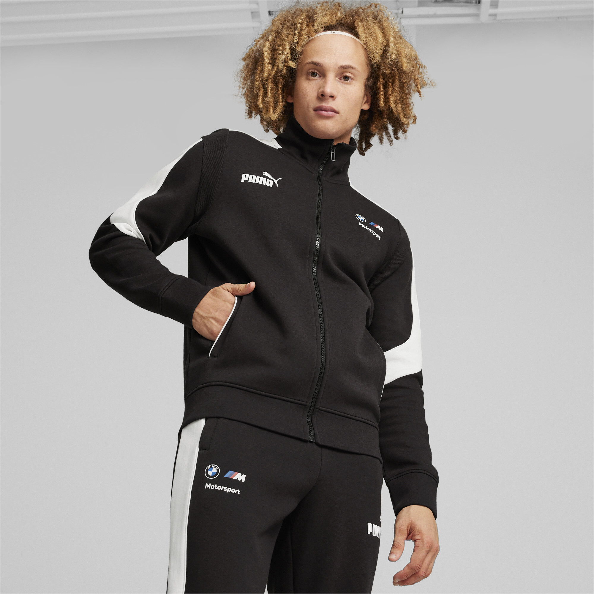 Puma BMW M Motorsport MT7+ Trainingsjacke Für Herren | Mit Plain | Black | Größe: XXL