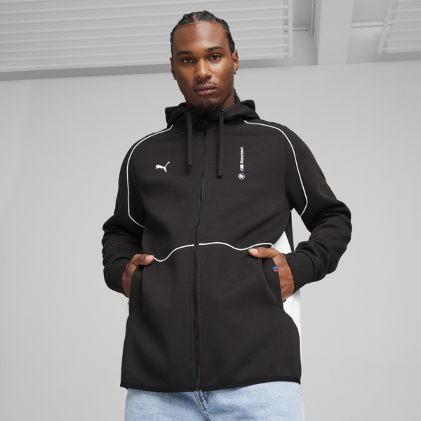 Buzo con Cierre BMW, PUMA Black, large-ARG