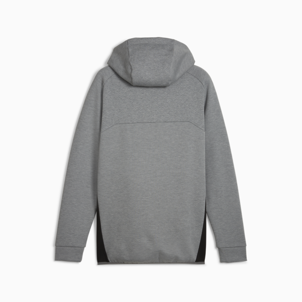 BMW M Motorsport Men's Hooded Motorsport Sweat Jacket, Medium Gray Heather, large-ZAF