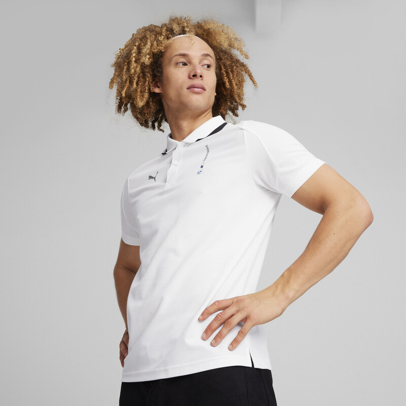 Men's PUMA BMW M Motorsport Motorsports Polo in White