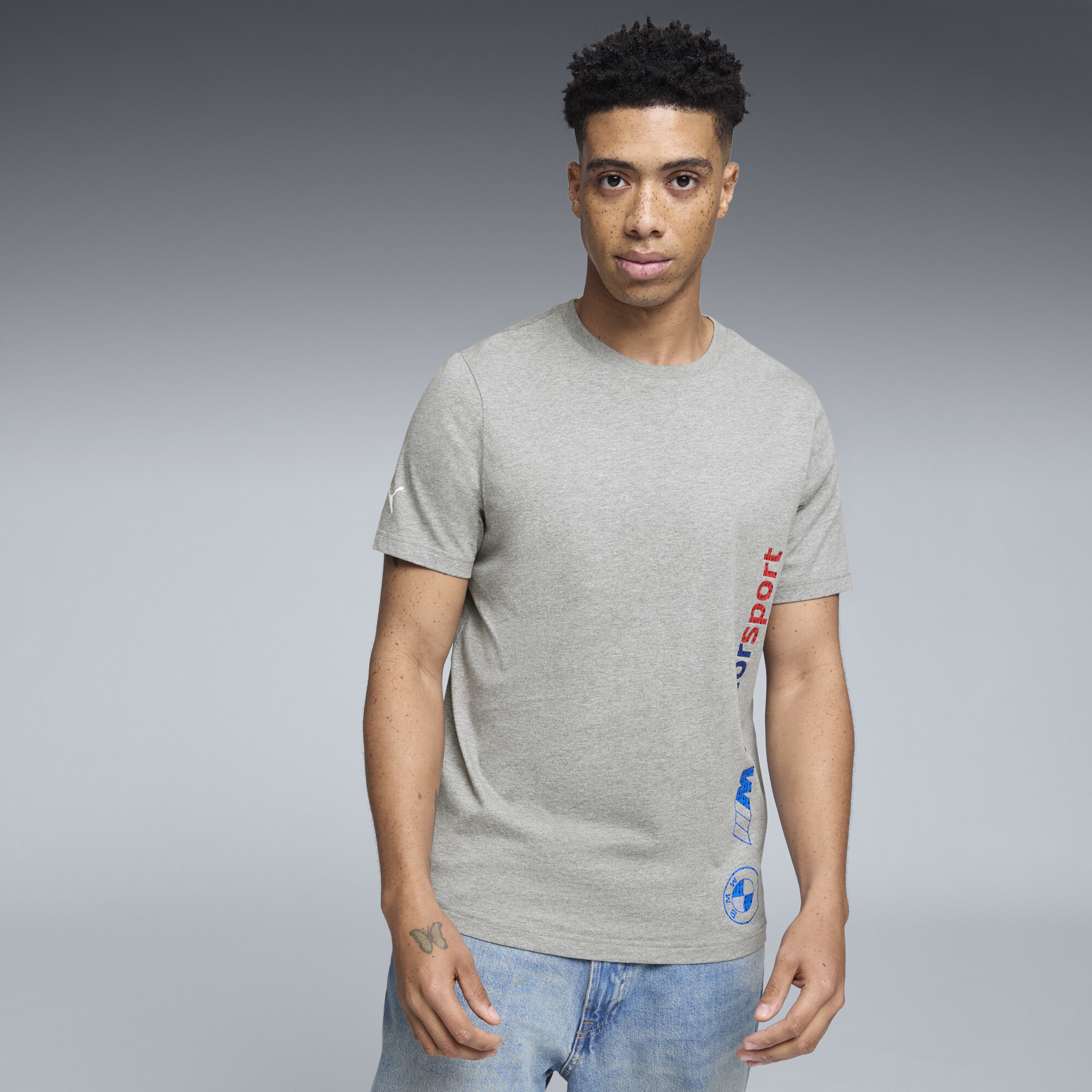 PUMA BMW M Motorsport Men's Logo Tee - Picture 8 of 10