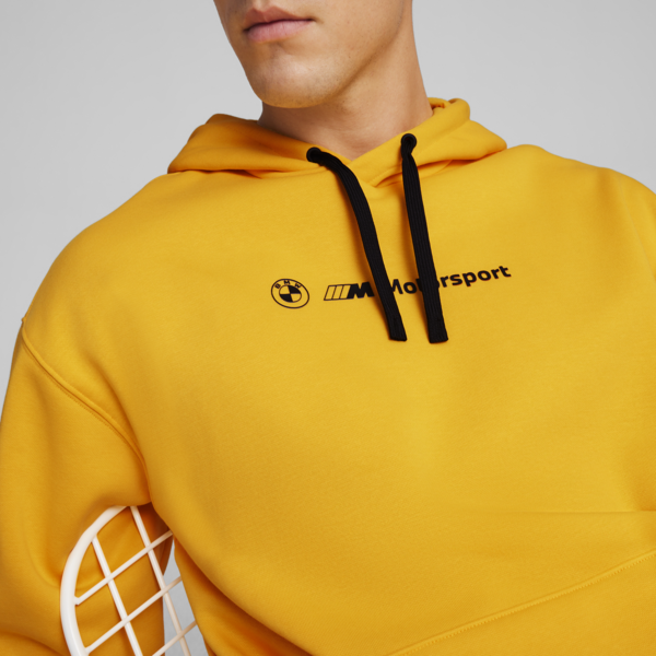 BMW M Motorsport Men's Graphic Hoodie, Sun Stream, large-ZAF