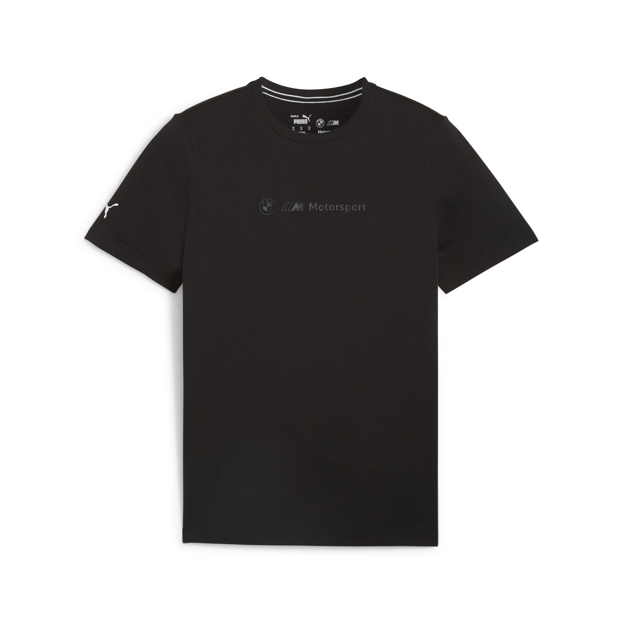 PUMA BMW M Motorsport Men s Logo Graphic Tee in PUMA Black Size M