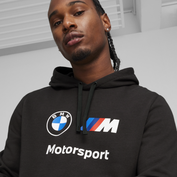 Buzo con Capucha BMW Essentials, PUMA Black, large-ARG