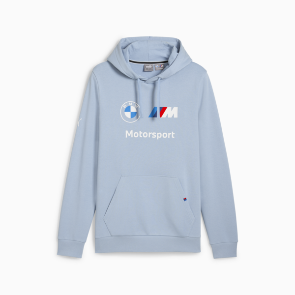 BMW M Motorsport ESS Men's Hoodie, Blue Wash, large-ZAF