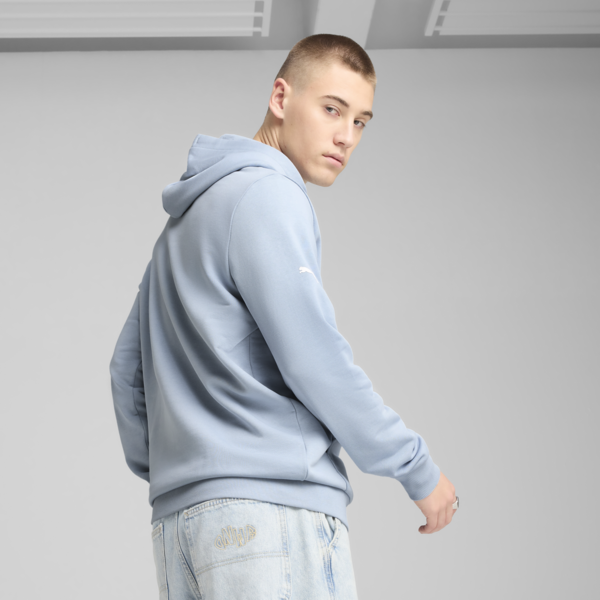 BMW M Motorsport ESS Men's Hoodie, Blue Wash, large-ZAF