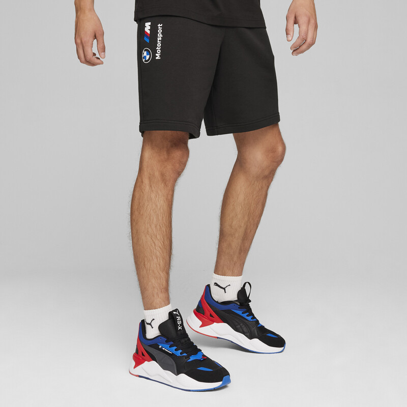 Men's PUMA BMW M Motorsport Sweat Shorts in Black size S