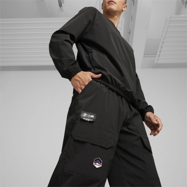 BMW M Motorsport Summer Crew Cargo Pants, PUMA Black, large-ZAF