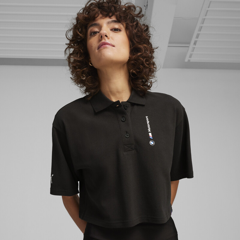 Women's PUMA BMW M Motorsport Polo in Black