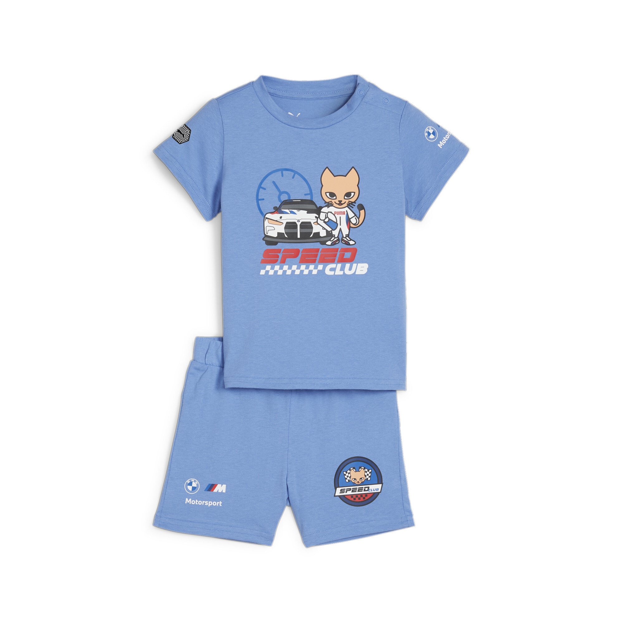 Puma BMW M Motorsport Toddlers' Set, Blue, Size 0-1M, Clothing