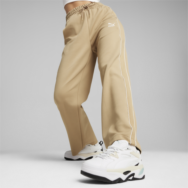 T7 Women's High Waist Pants, Prairie Tan, large-MEX