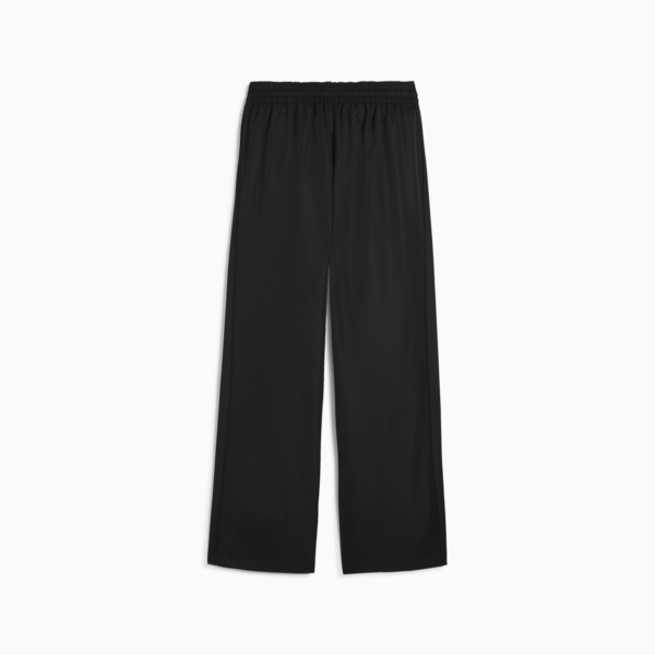 T7 Women's Relaxed Track Pants, PUMA Black, large-ZAF