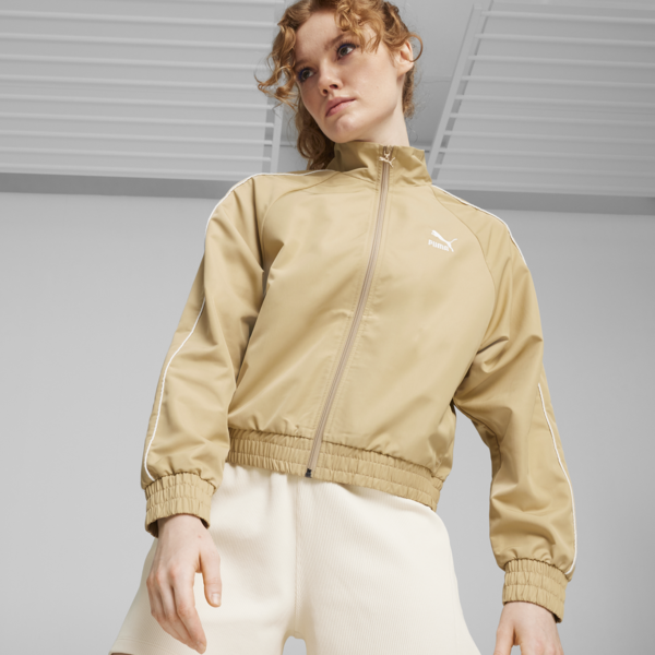Campera deportiva T7 para mujer, Prairie Tan, large-ARG