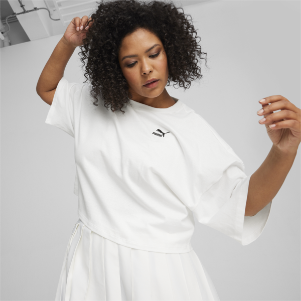 BETTER CLASSICS Women's Tee, PUMA White, large-ZAF