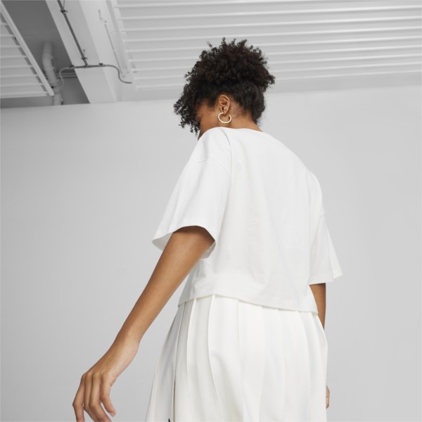 Remera BETTER CLASSICS para mujer, PUMA White, large-ARG