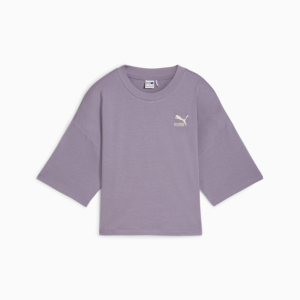 BETTER CLASSICS Women's Tee, Pale Plum, large-ZAF