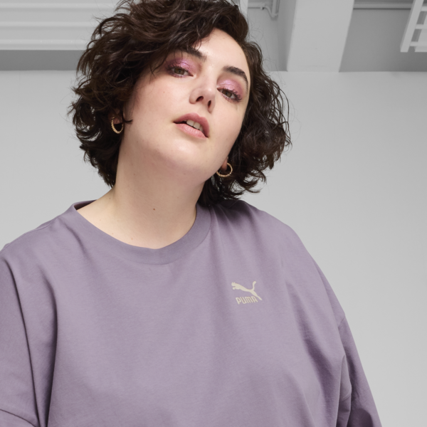 BETTER CLASSICS Women's Tee, Pale Plum, large-ZAF
