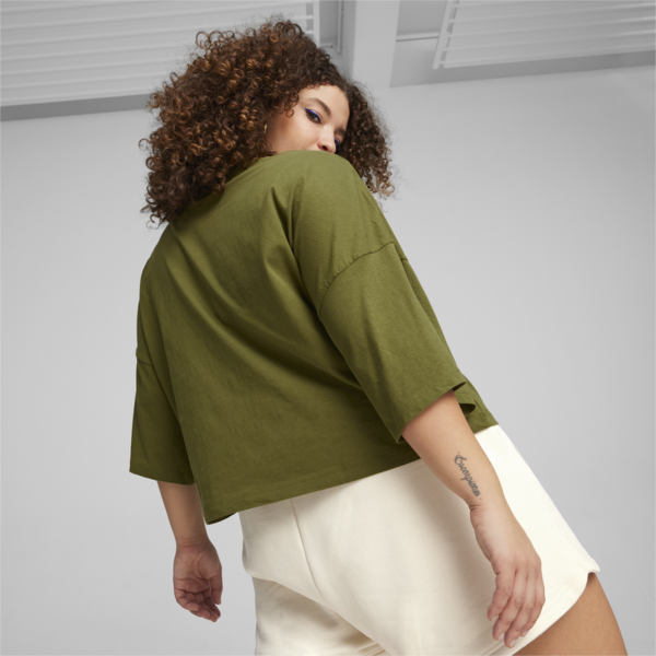 BETTER CLASSICS Women's Tee, Olive Green, large-ZAF