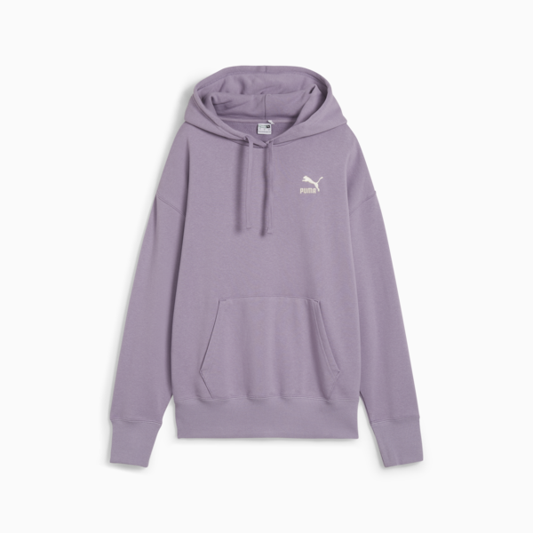 Buzo con capucha BETTER CLASSICS de corte holgado para mujer, Pale Plum, large-ARG