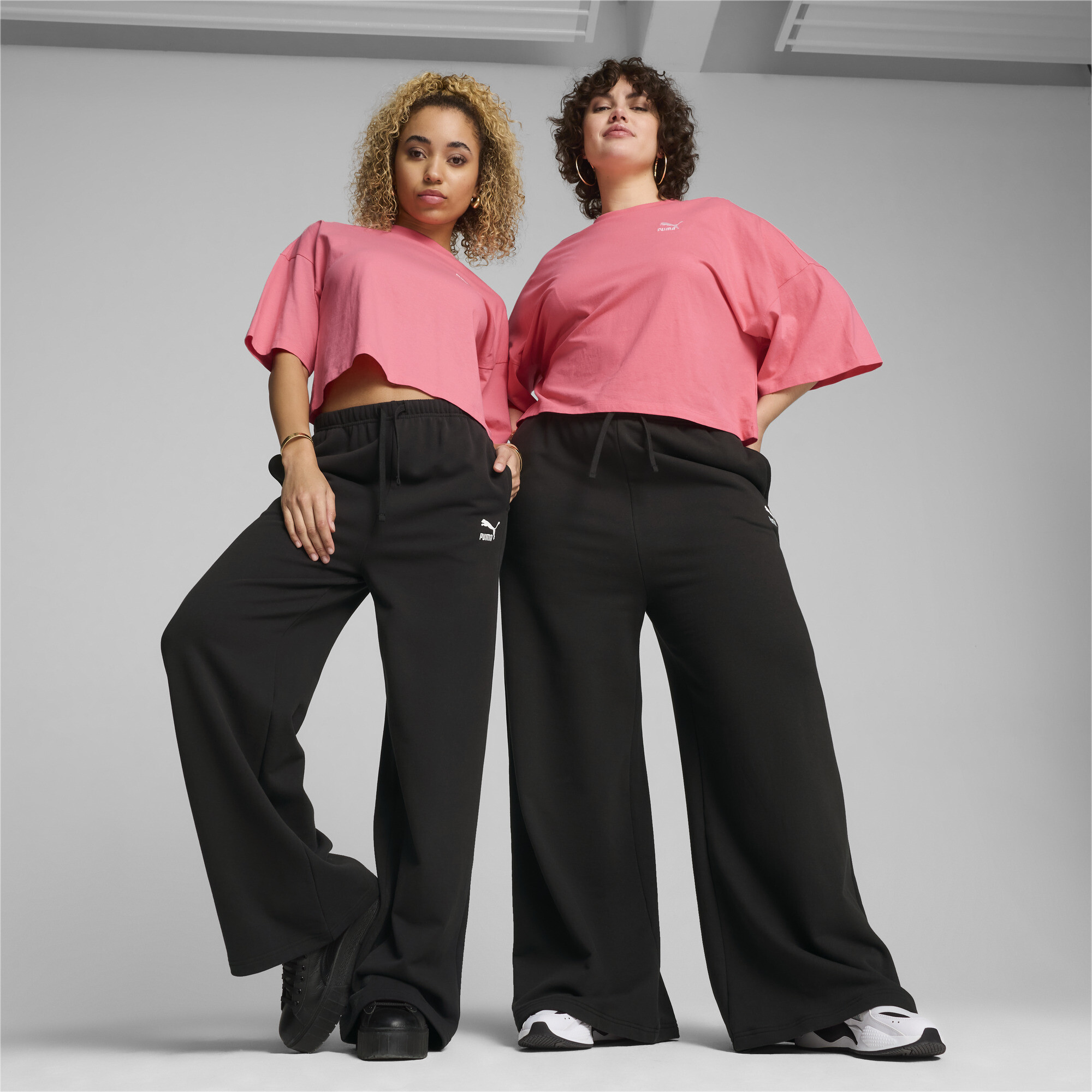 PUMA BETTER CLASSICS Sweatpants Relaxed Fit Bottoms Trousers - Womens